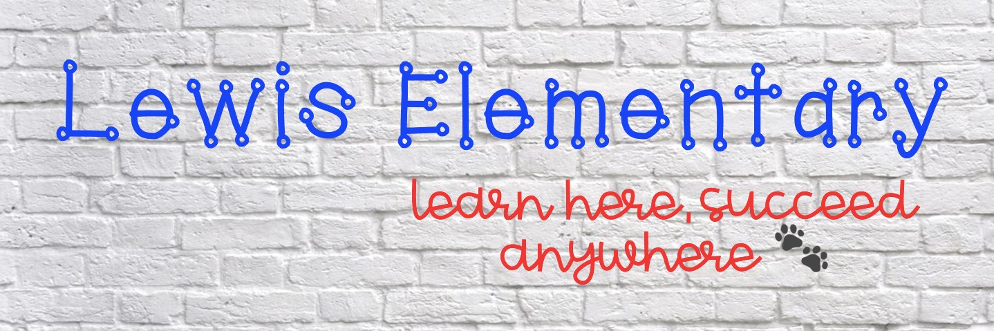 Lewis Elementary banner