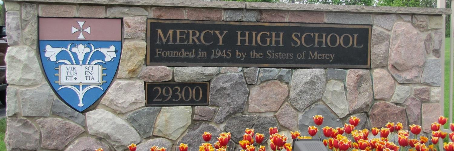 Mercy High School MI banner