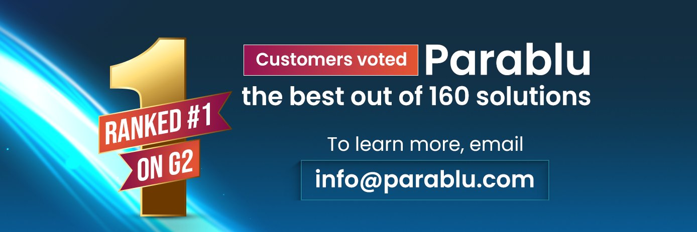 Parablu, Inc. banner