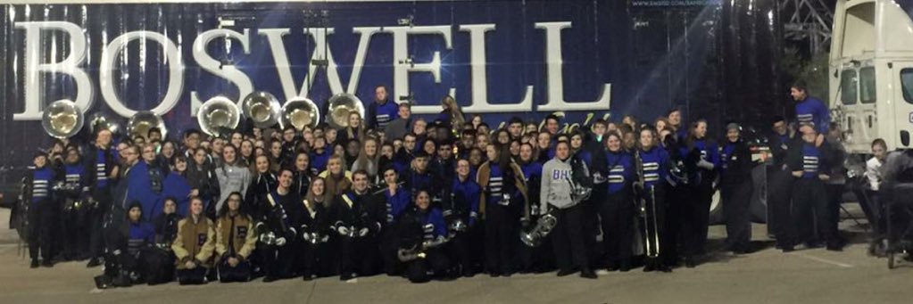 BoswellBand Boosters banner