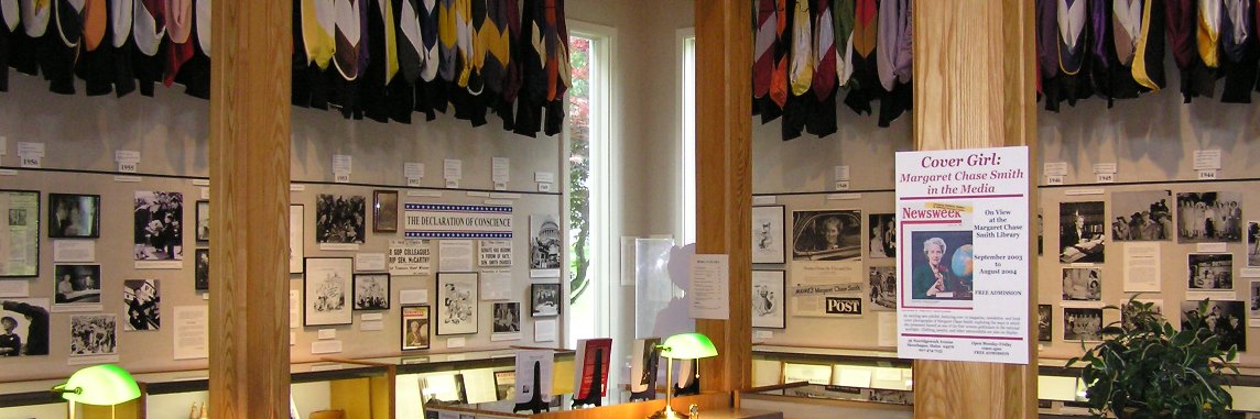 Margaret Chase Smith Library banner