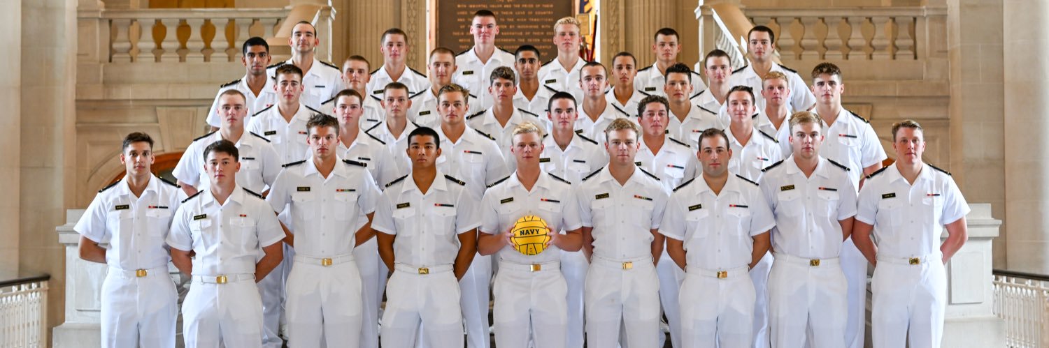 Navy Water Polo's banner