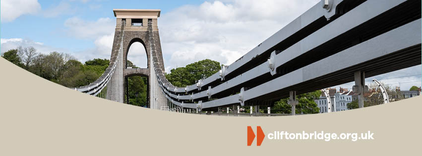 Clifton Suspension Bridge's banner