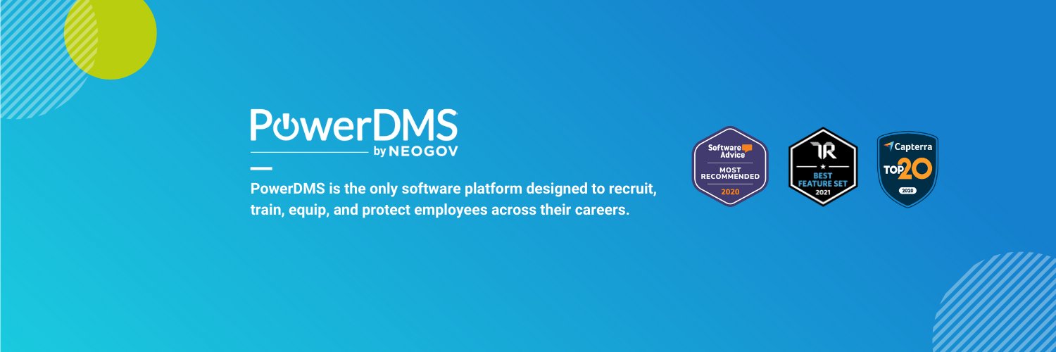 PowerDMS by NEOGOV banner