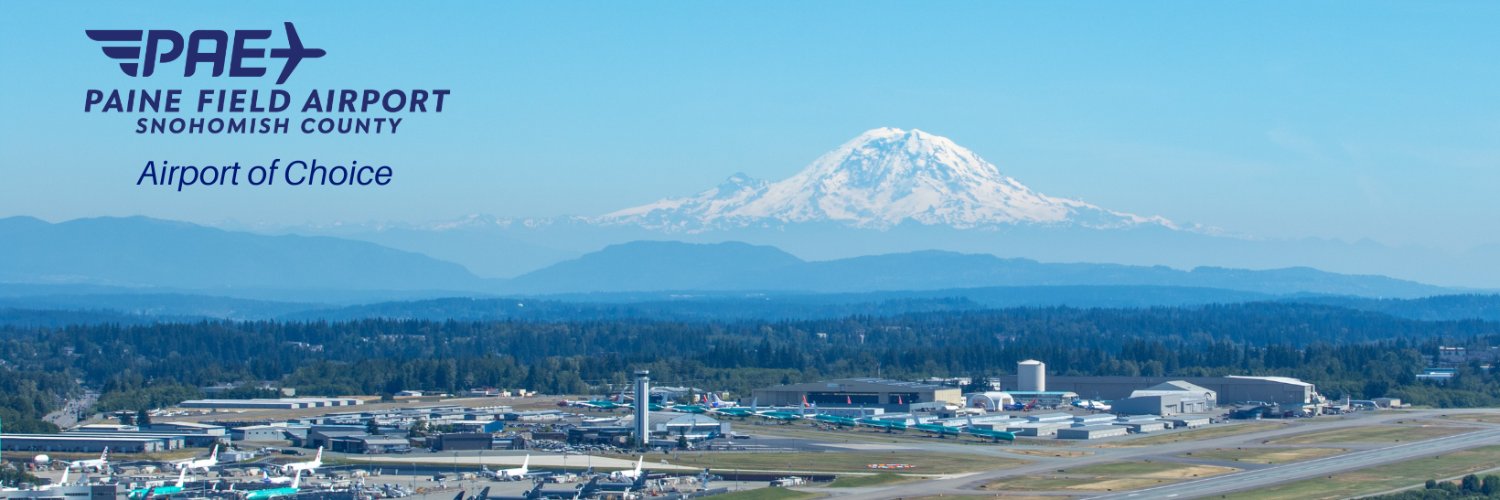 Paine Field Airport banner