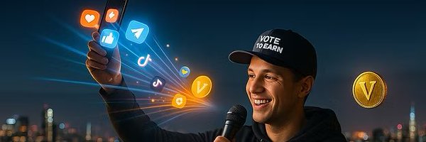 VoteToEarn Profile Banner