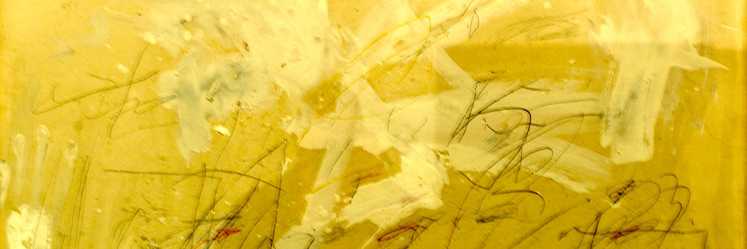 Cy Twombly's banner