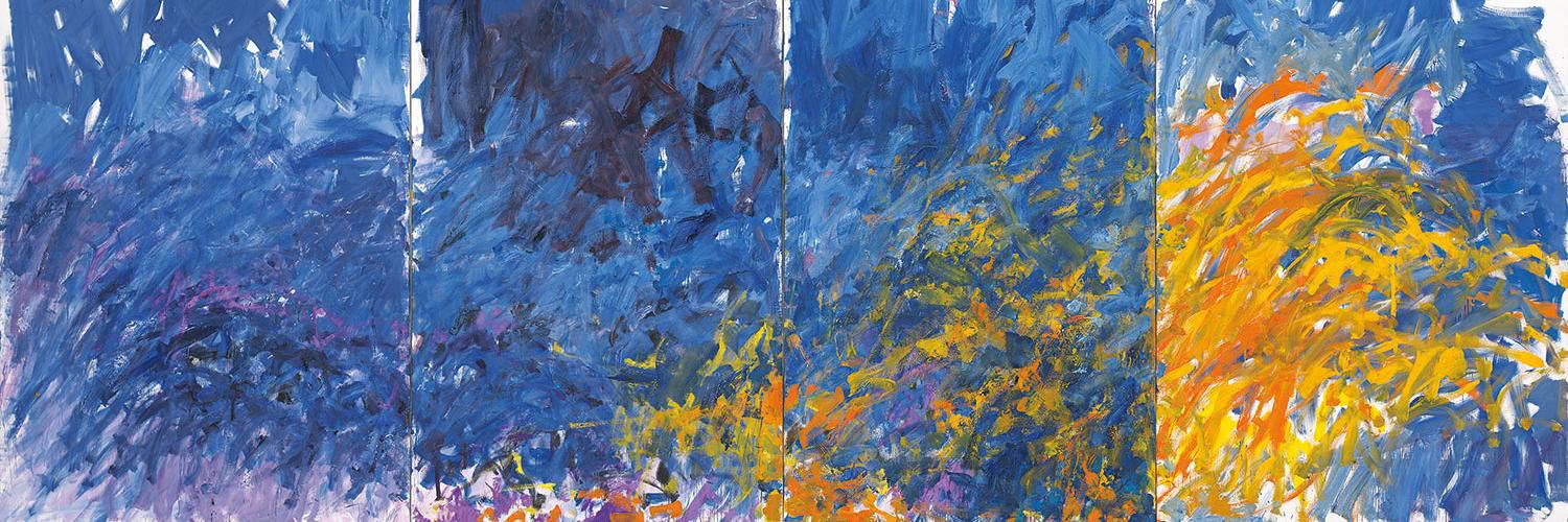 Joan Mitchell's banner