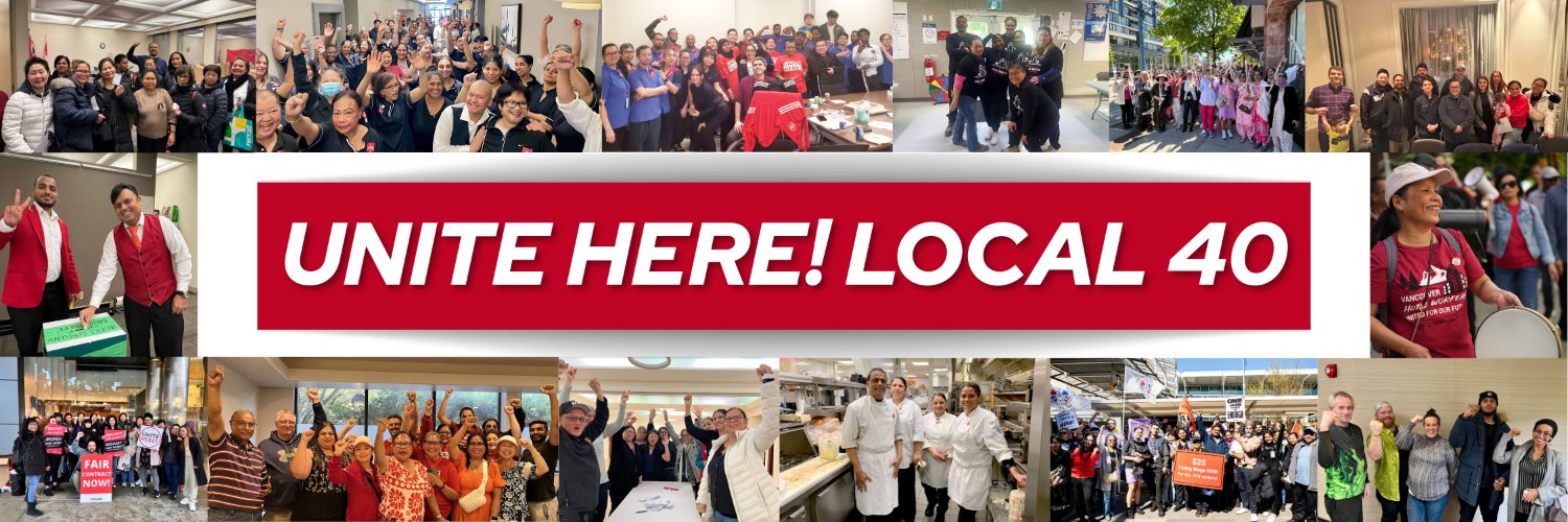 UniteHere40's profile banner image