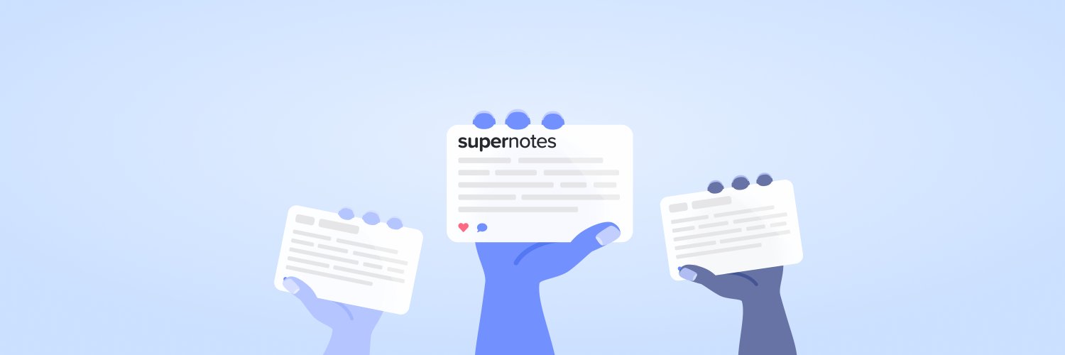 Supernotes banner