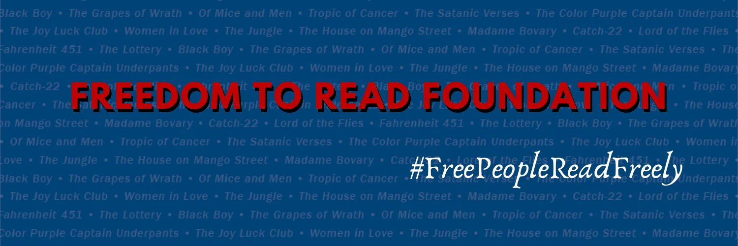 Freedom to Read Foundation banner