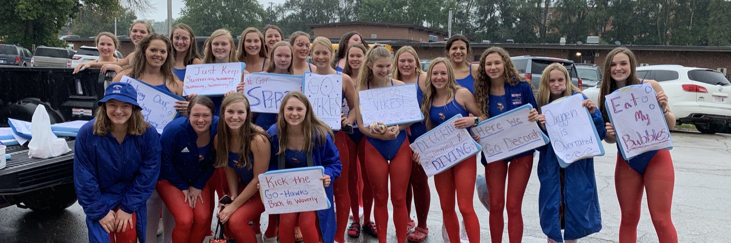 Decorah Swim & Dive banner