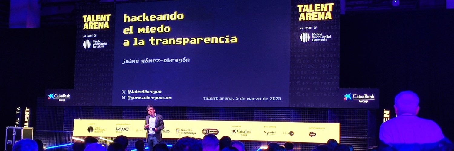 Jaime Gómez-Obregón's banner