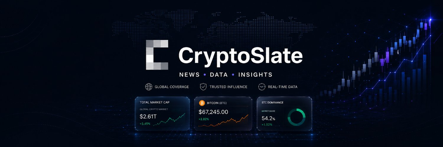 CryptoSlate's profile banner image