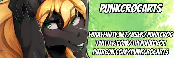 punkcroc 🔞 @ commissions open Profile Banner