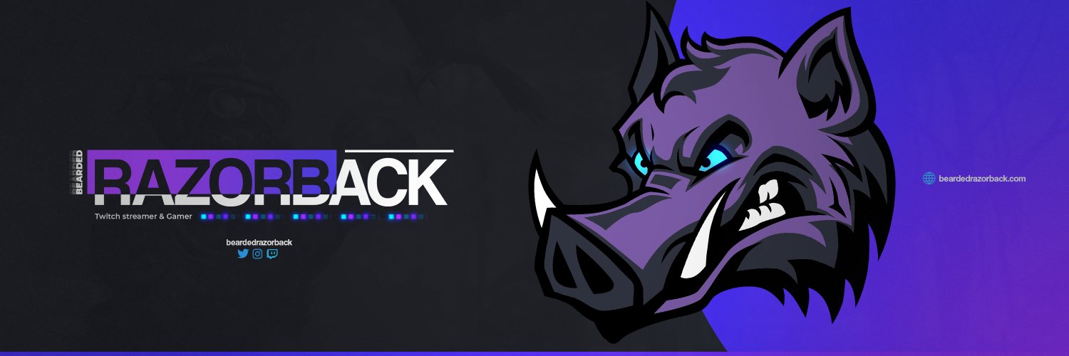 Bearded Razorback banner