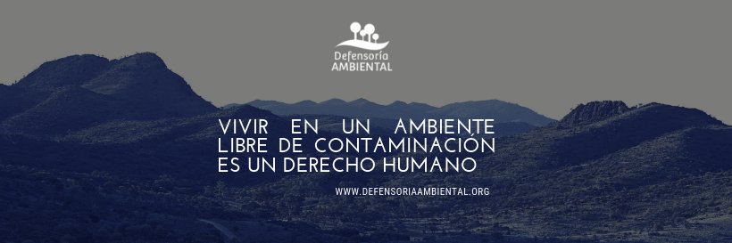 Defensoría Ambiental banner