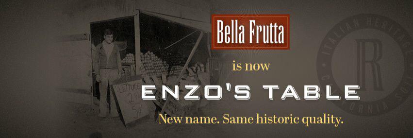 ENZO'S TABLE banner