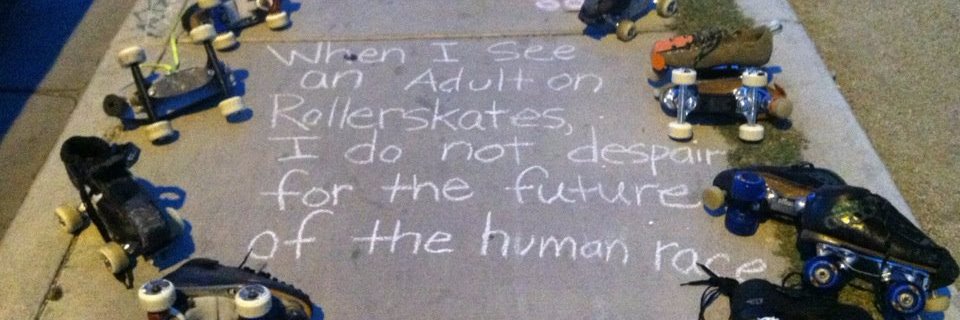 S.S. Roller Derby banner