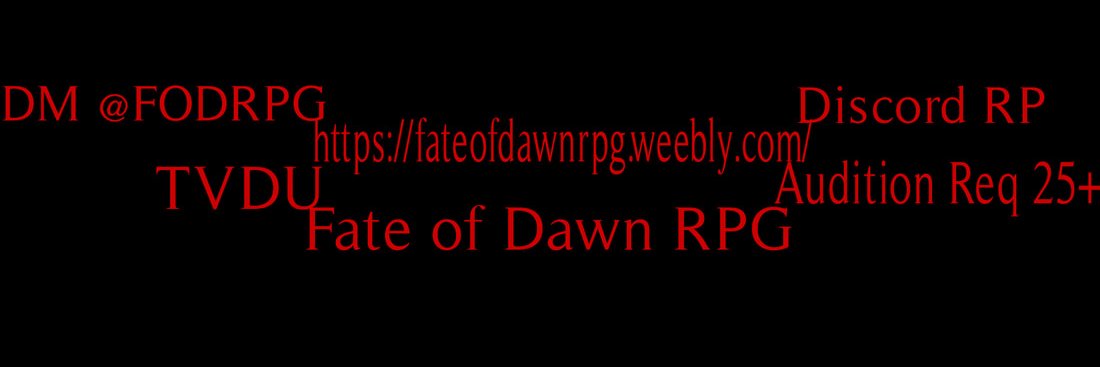 Fate of Dawn RPG banner
