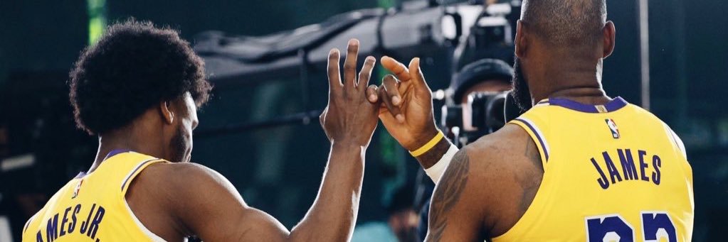 Bronny's banner