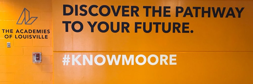 THE Marion C. Moore Community Academy banner