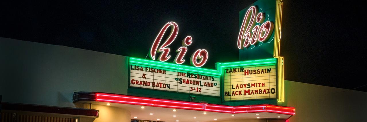 Rio Theatre banner
