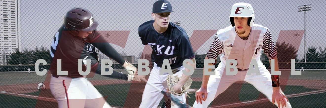 EKU Club Baseball banner