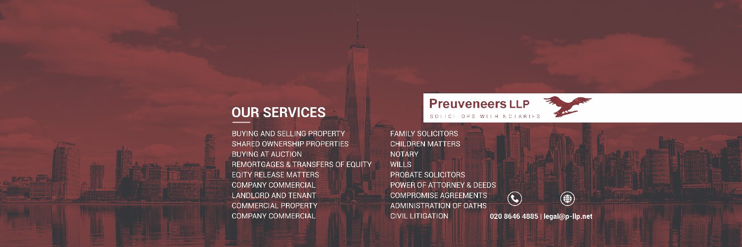 Preuveneers Solicitors banner