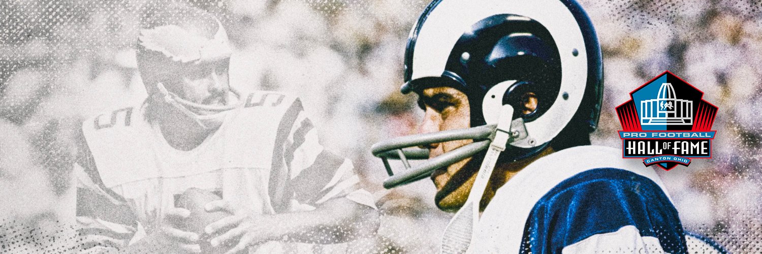 Roman Gabriel for Pro Football Hall of Fame banner