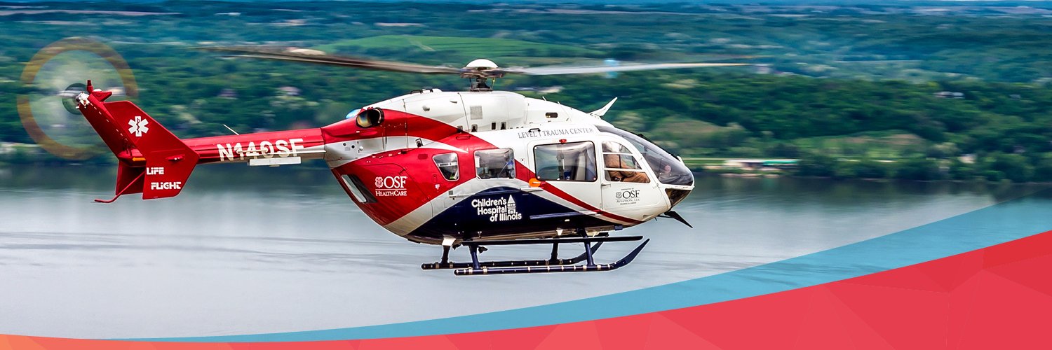 OSF Life Flight banner