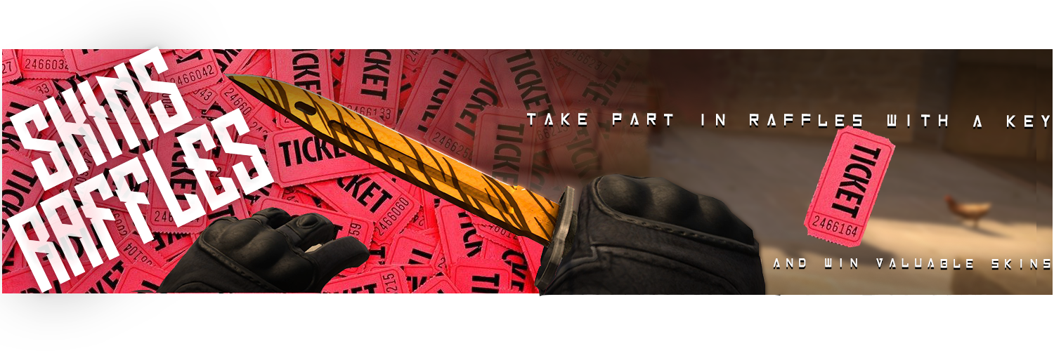 SkinsRaffles banner