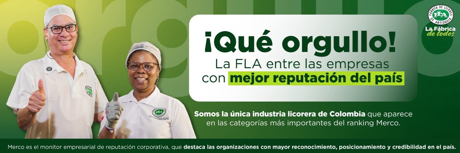 Fábrica de Licores de Antioquia banner