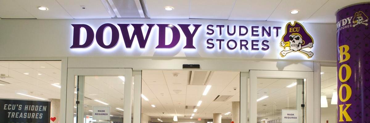 ECU Dowdy Student Stores banner