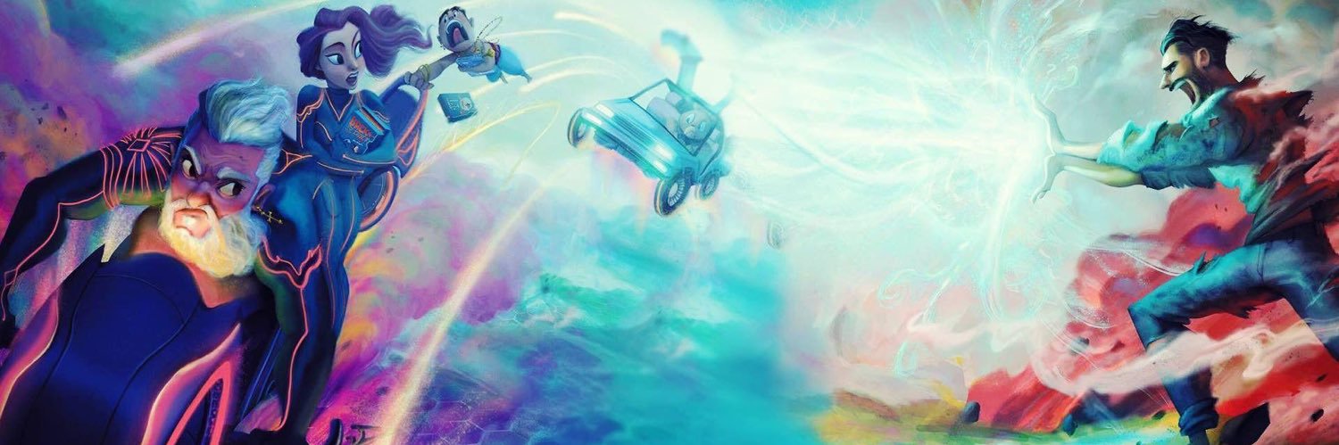 M banner