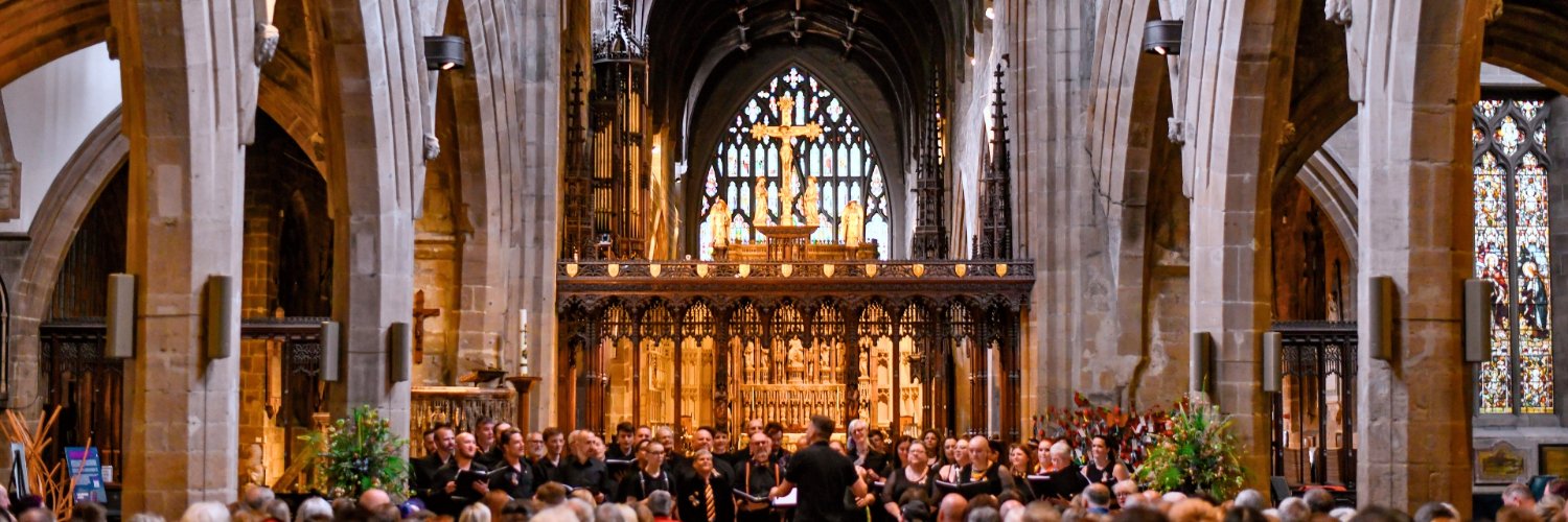 Newcastle Cathedral's banner