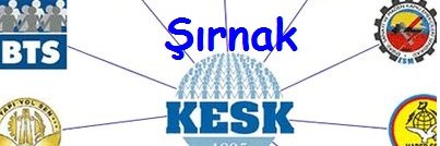 Şırnak KESK banner