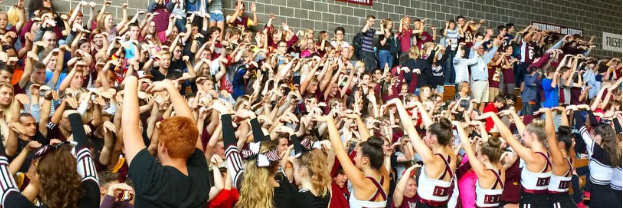 Golden High School banner