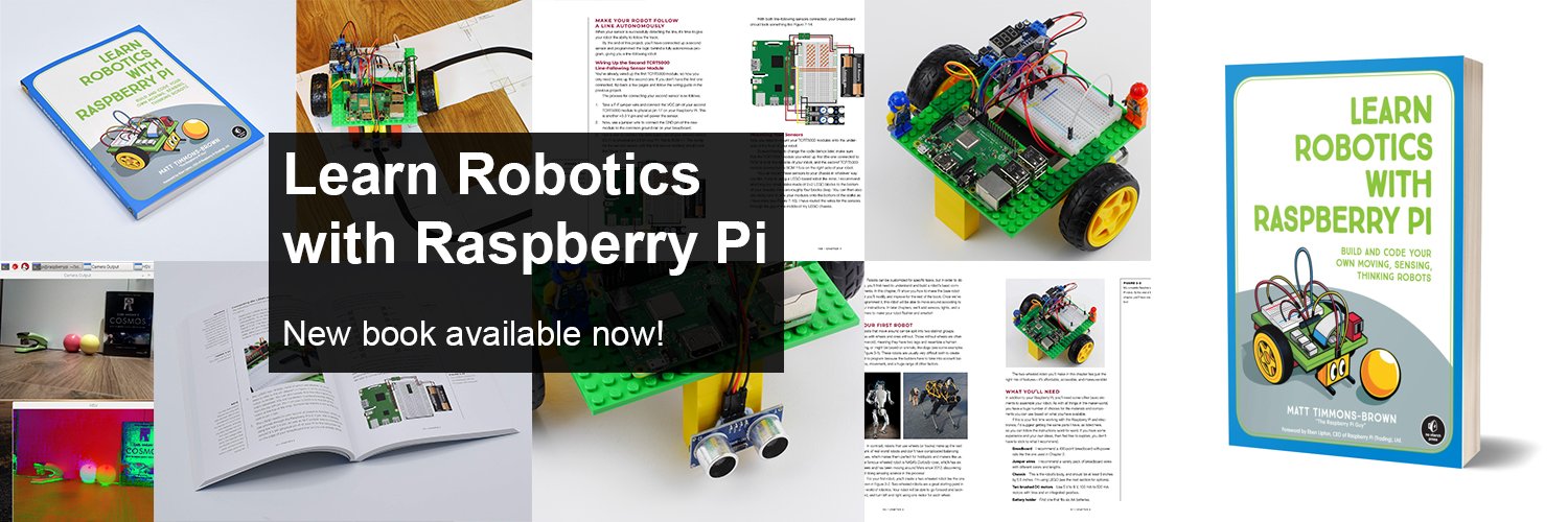 Matt Timmons-Brown (Raspberry Pi Guy) banner