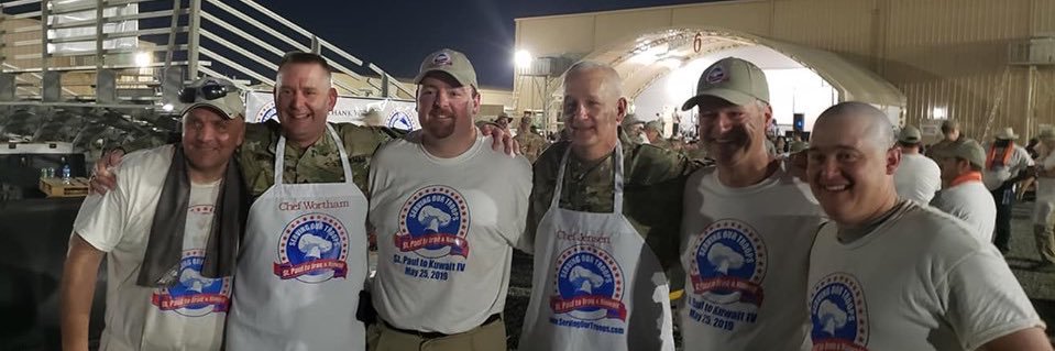 Serving Our Troops banner