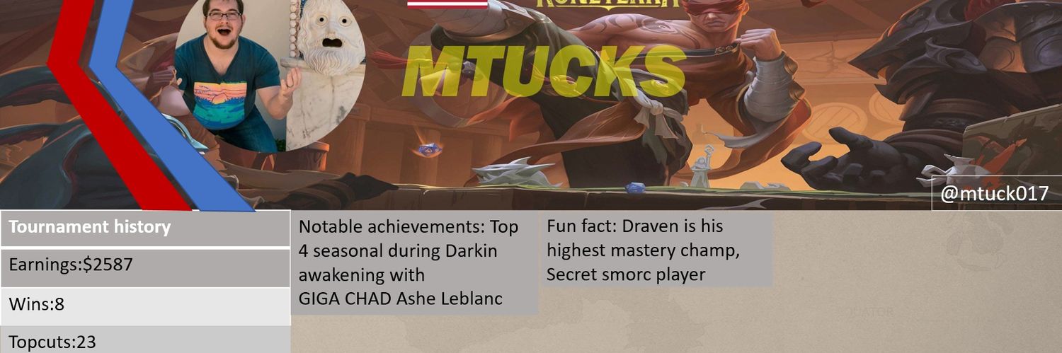 Matthew Tuckson banner