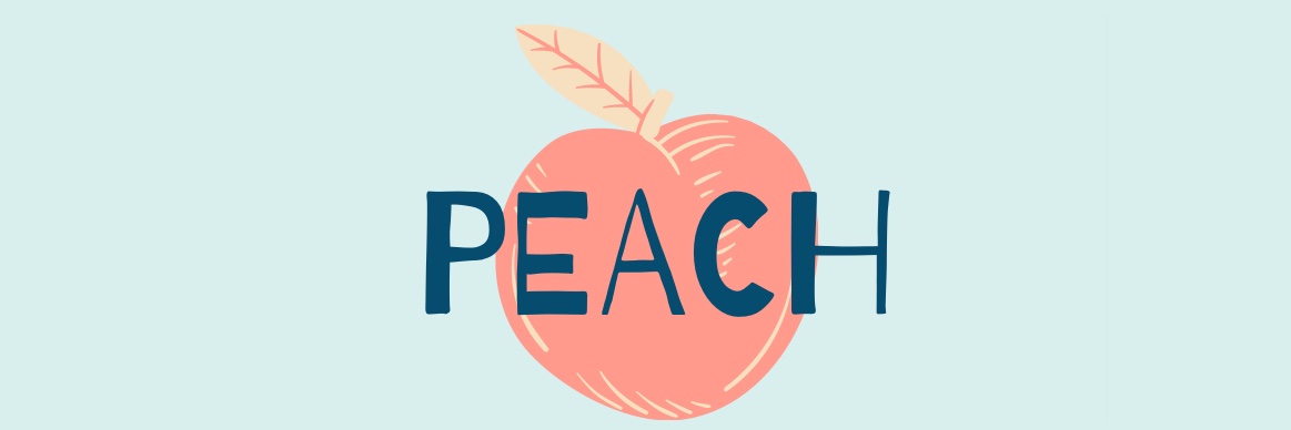 PEACH Magazine banner