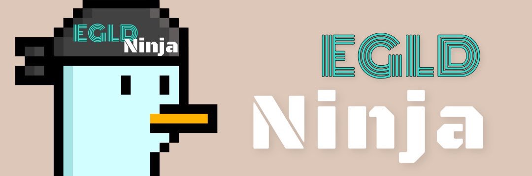 EGLDNinja 🥷 banner
