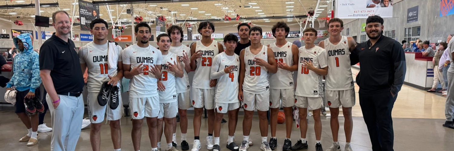 Dumas Demon Basketball banner