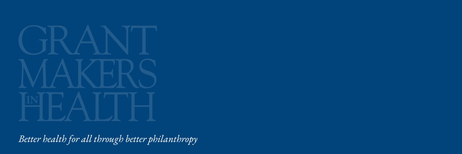 Grantmakers In Health banner