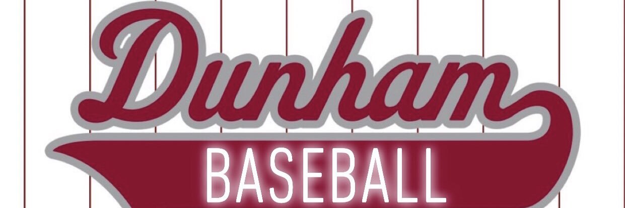 Dunham Baseball banner