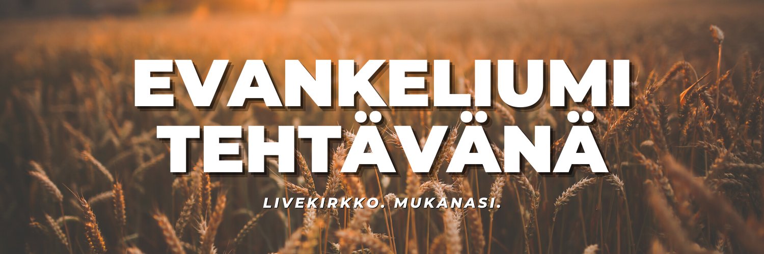 Livekirkko ry banner