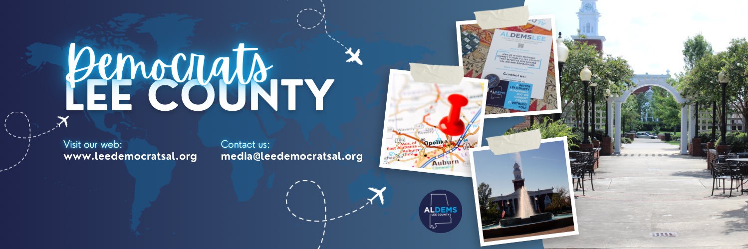 Lee County Democrats of AL banner