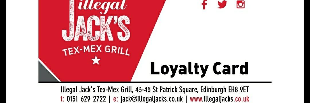 Illegal Jack's banner