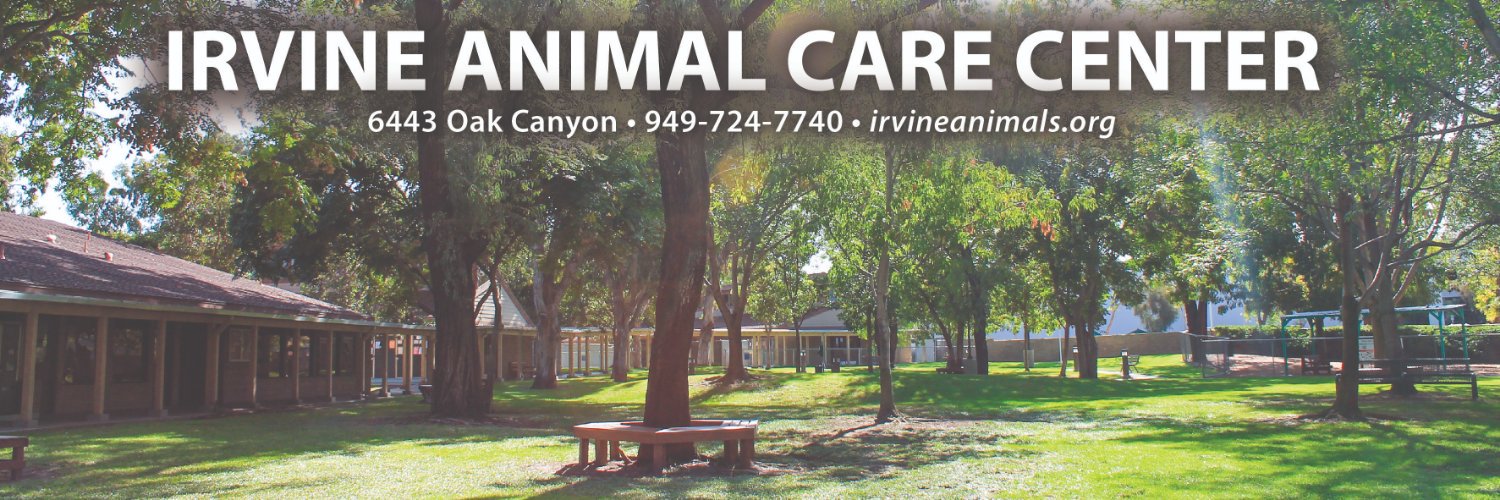 Irvine Animal Care Center banner